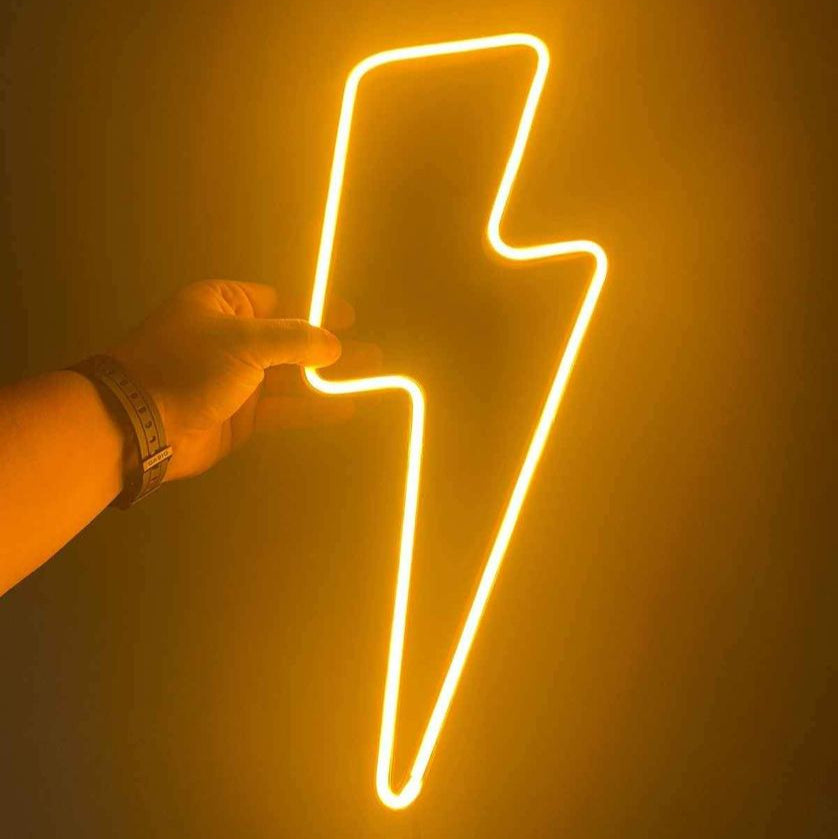 Lightning Bolt Neon Signs